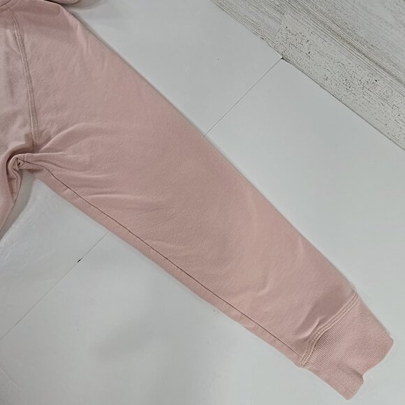 MICHAEL KORS LIGHT PINK PULLOVER HOODIE WITH A GOLD-TONE LOGO WOMENS SIZE XL EUC - Picture 7 of 16